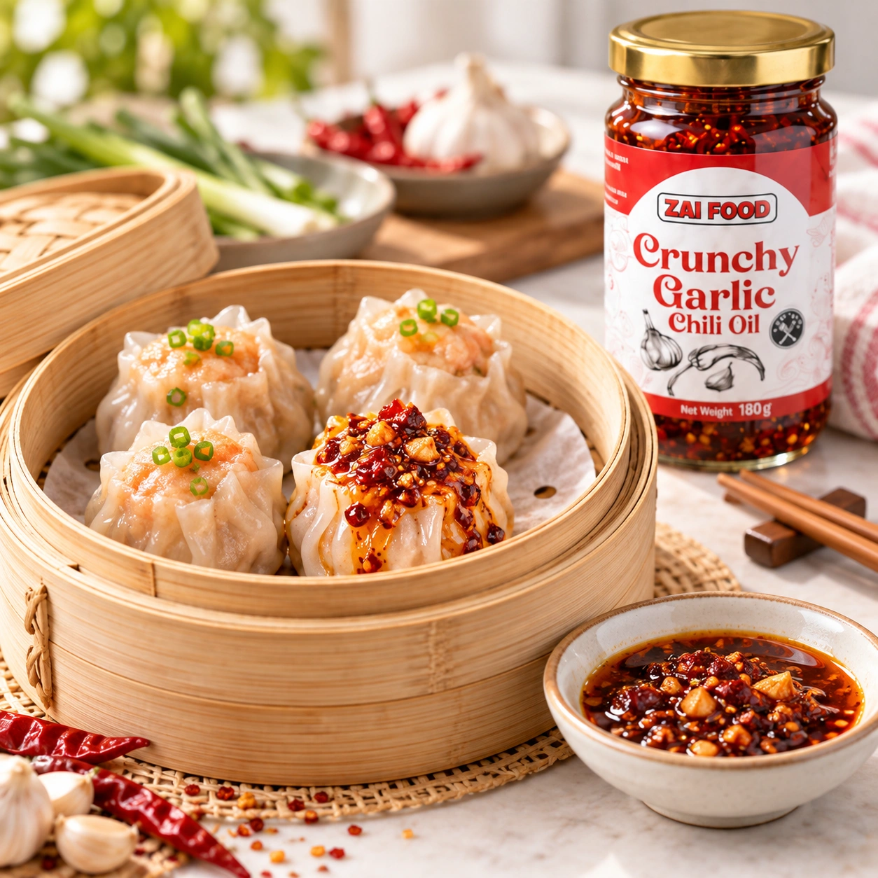 Dim sum bersama Chili Oil Zai Food